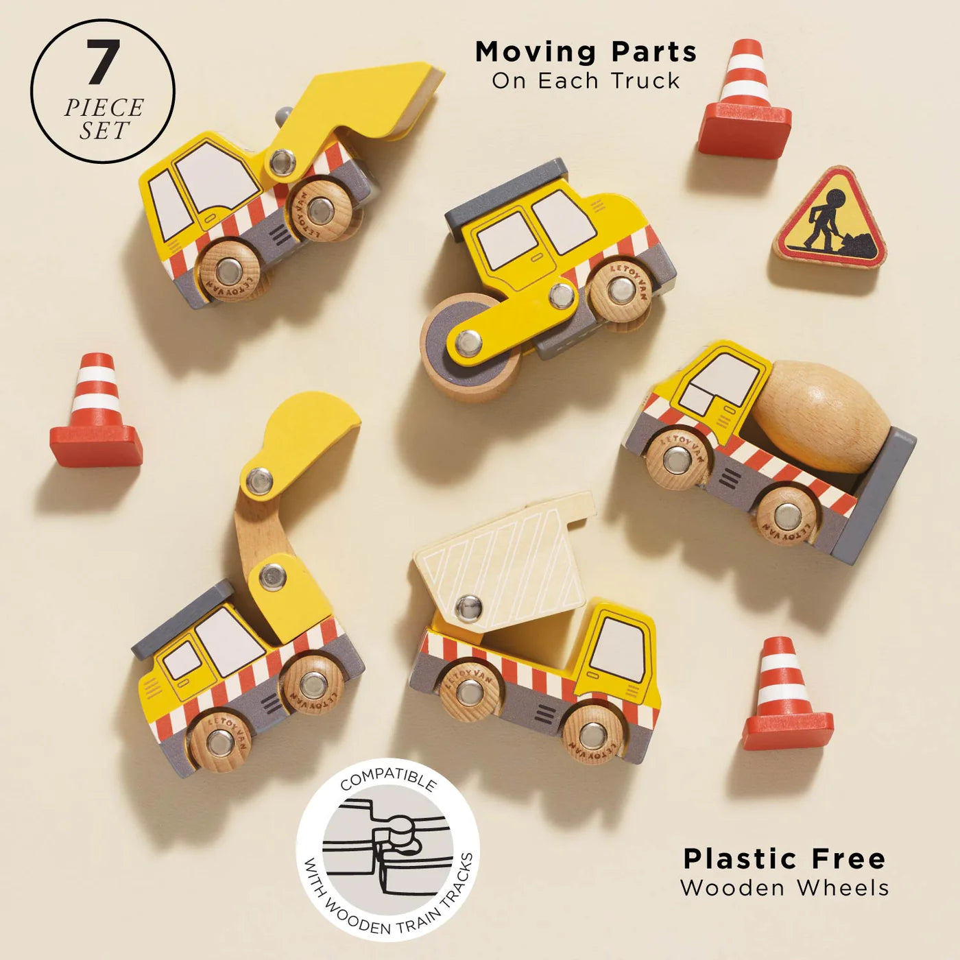 Construction Vehicles Set