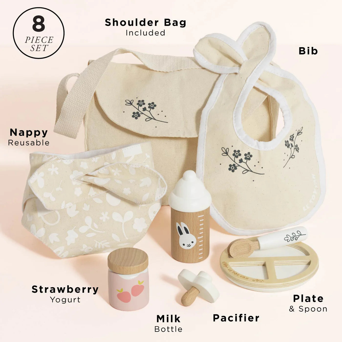 Doll Nursing Kit and Bag