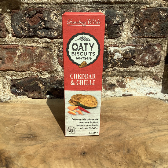Grandma Wild's Cheddar and Chilli Oaty Biscuits Grandma Wild's Cheddar and Chilli Oaty Biscuits
