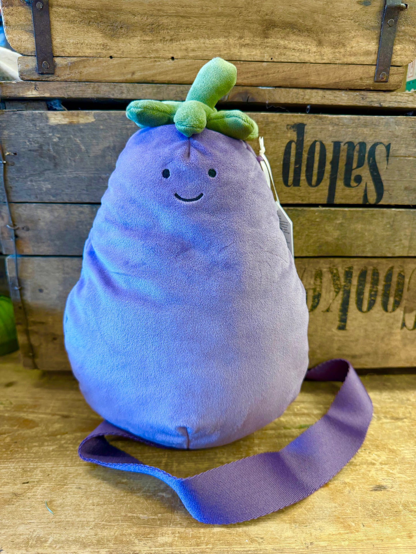 Jellycat Amuseables Aubergine Bum Bag
