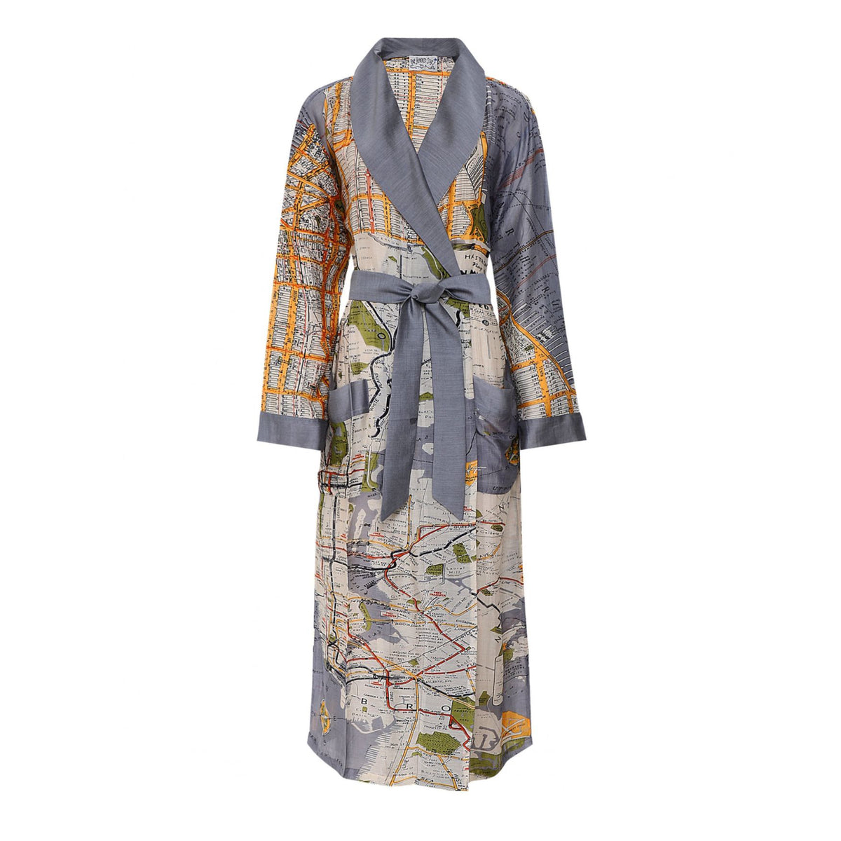 One Hundred Stars New York Map Gown
