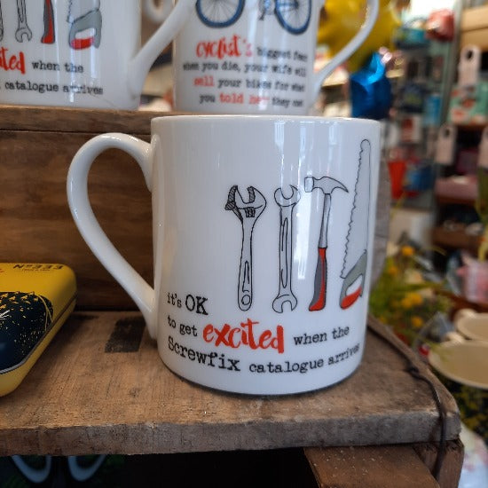 Dad Screwfix Mug