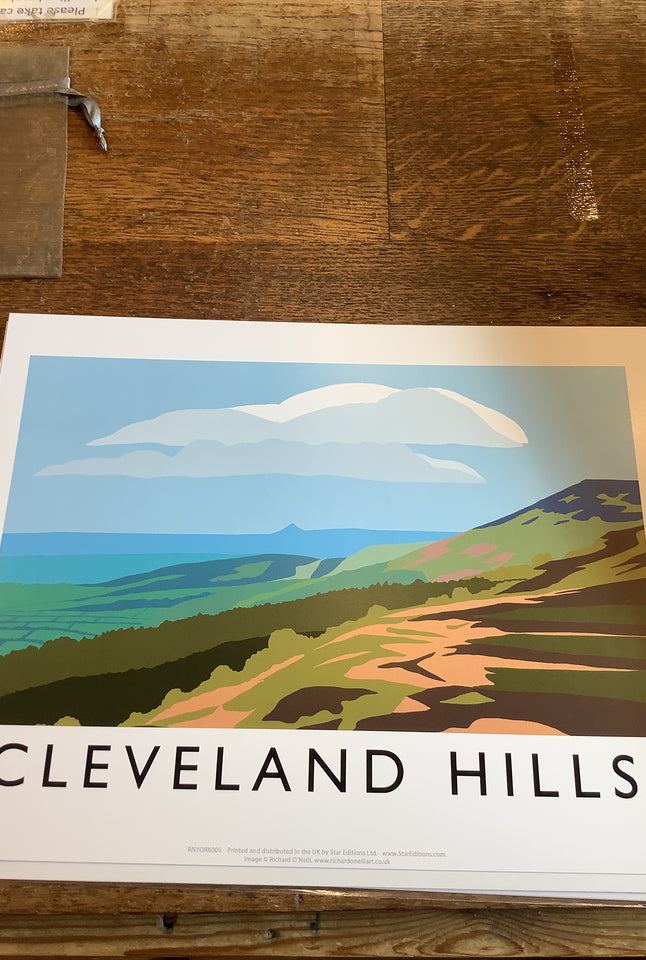 Cleveland hills poster