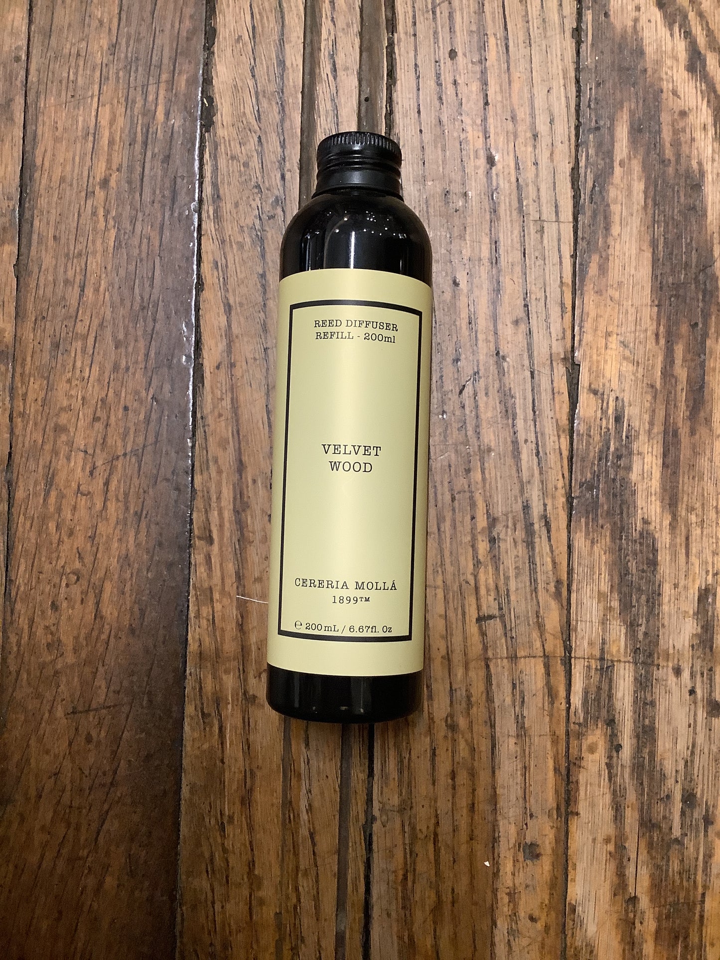 Cereria Molla Velvet Wood Reed Diffuser 200ml