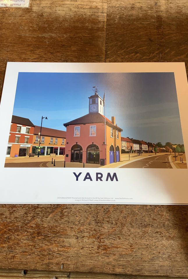 Yarm print poster