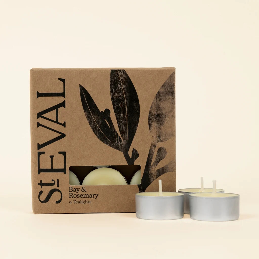 St Eval Bay and Rosemary Scented Tealights