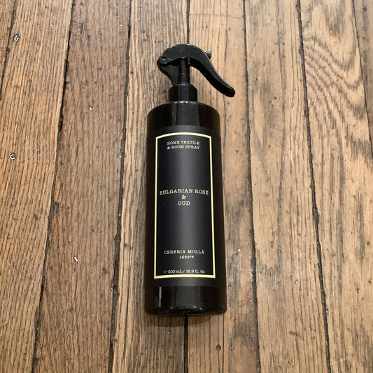 Cereria Molla Bulgarian Rose and Oud Textile and Room Spray