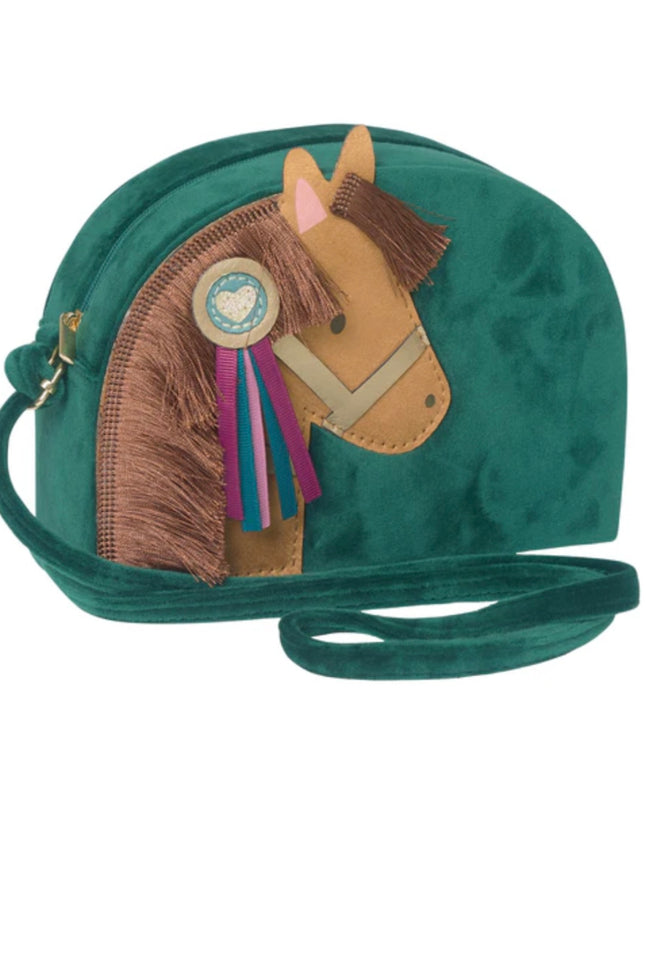 Mimi and Lula Pony Pal Velvet Bag