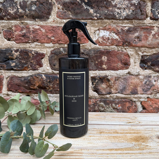 Cereria Molla Bulgarian Rose and Oud Textile and Room Spray