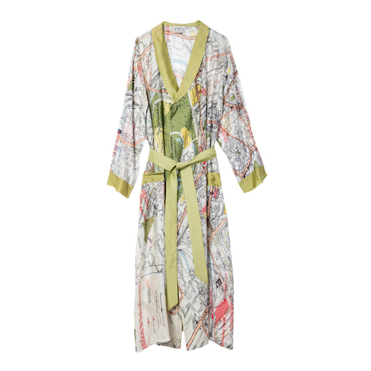 One Hundred Stars London Map Gown