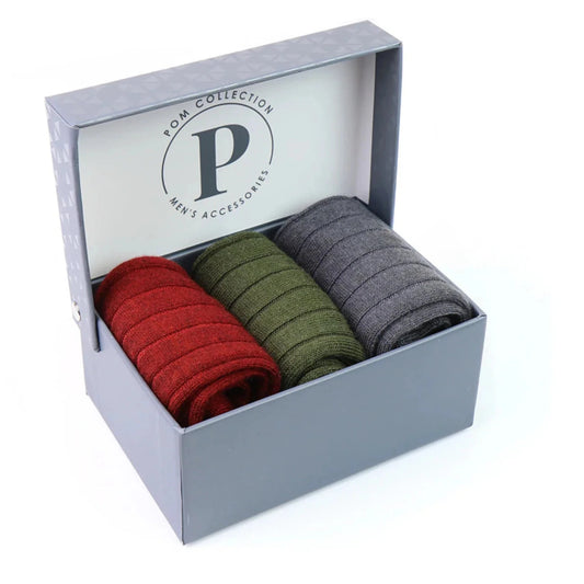 PoM Mens Socks Trio Giftset