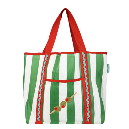 Talking Tables Recycled Plastic Olive Tote Bag