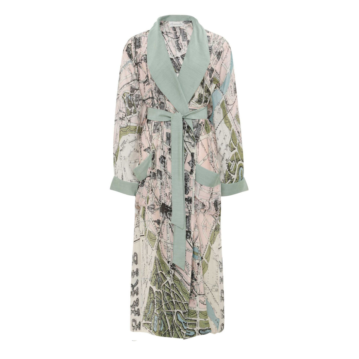 One Hundred Stars Paris Map Gown