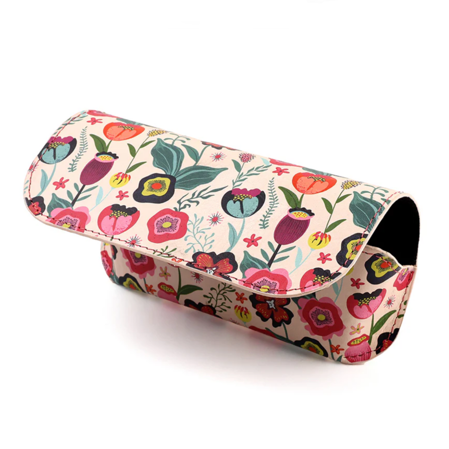 PoM Pink Floral Glasses Case
