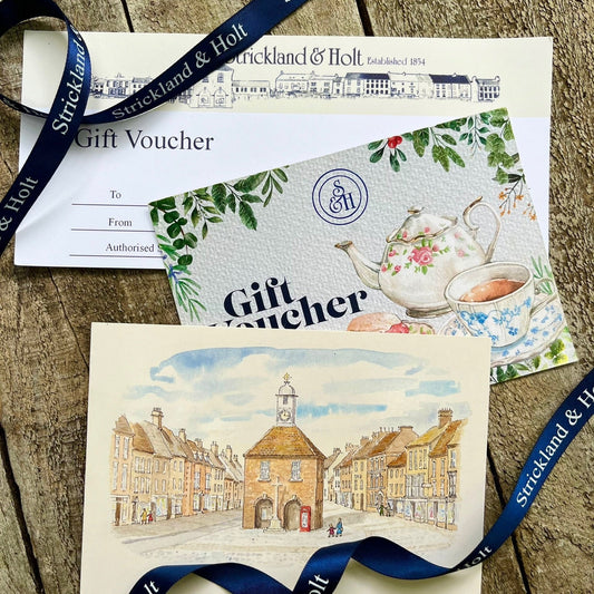 Strickland and Holt in-store Gift Voucher (sent by post)
