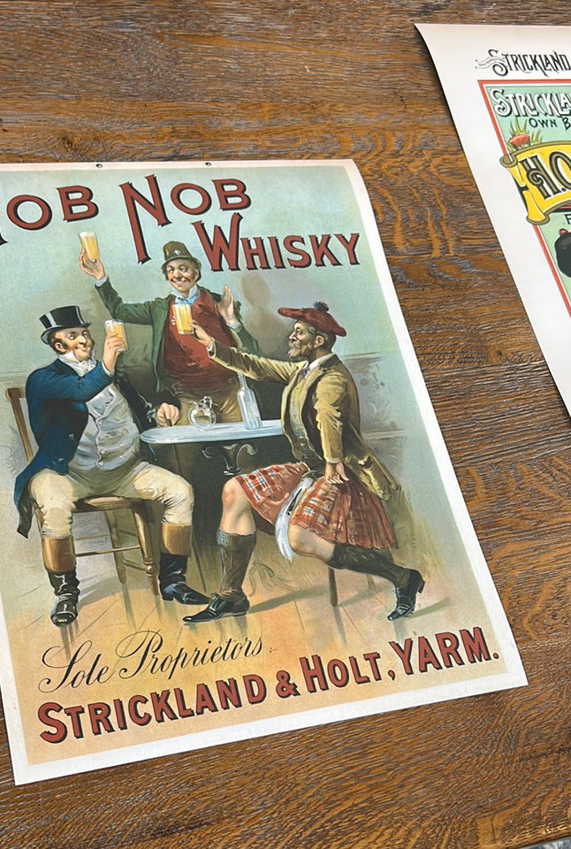 H.O.B N.O.B Poster Strickland & Holt - A3 Matt Print