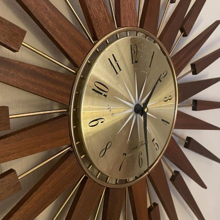 Vintage clock - Seth Thomas starburst
