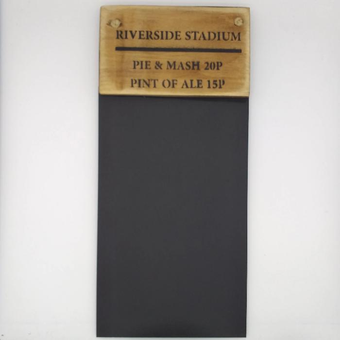 Middlesbrough 'Riverside Stadium' Blackboard