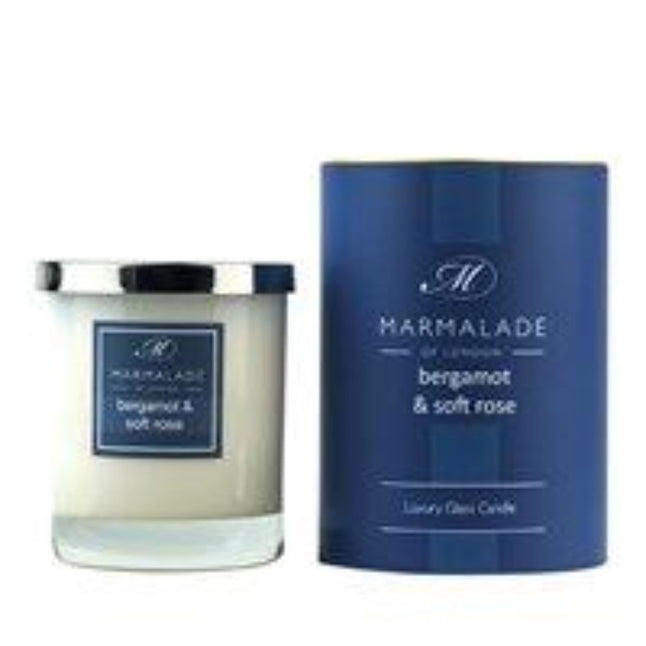 Marmalade bergamot and rose jar candle