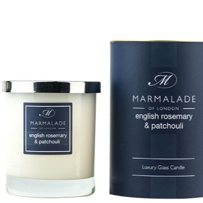 Marmalade rosemary and patchouli jar candle