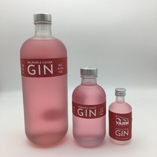 Yarm Distillery Rhubarb and Ginger Gin