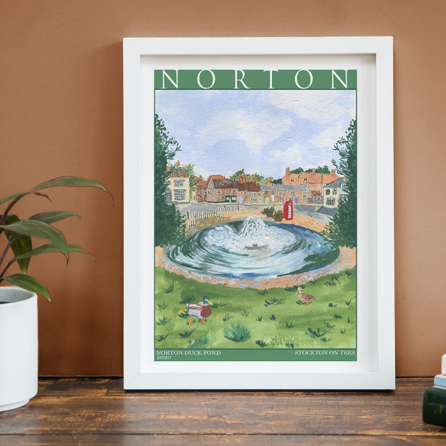 Norton Duck Pond - A4 Matt Print