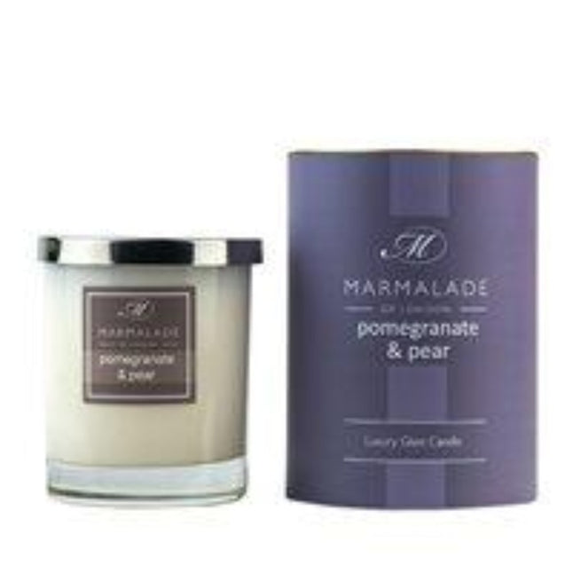 Marmalade pomegranate and pear jar candle