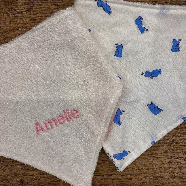 Reversible Bamboo Bib