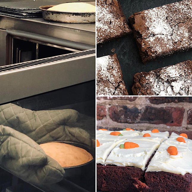 Home made Strickie's cake selection box - AVAILABLE EVERY DAY FOR CLICK & COLLECT