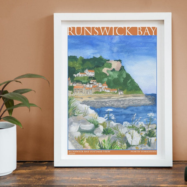 Runswick Bay A4 Matt Print