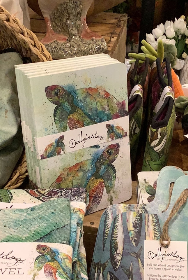 Dollyhotdogs Turtle Notebook